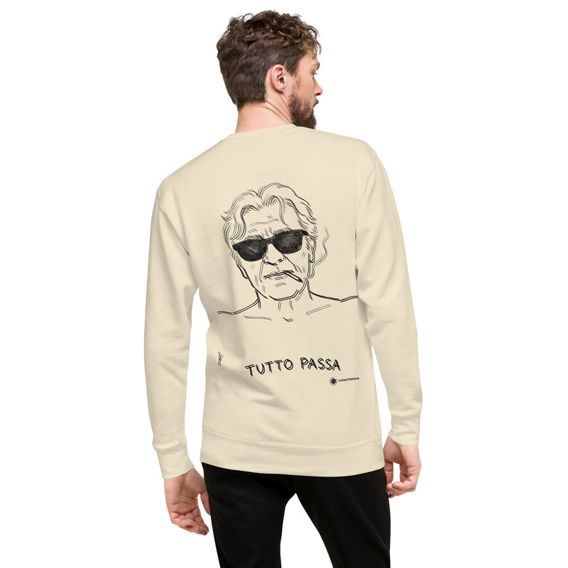 tutto passa sweater beige male