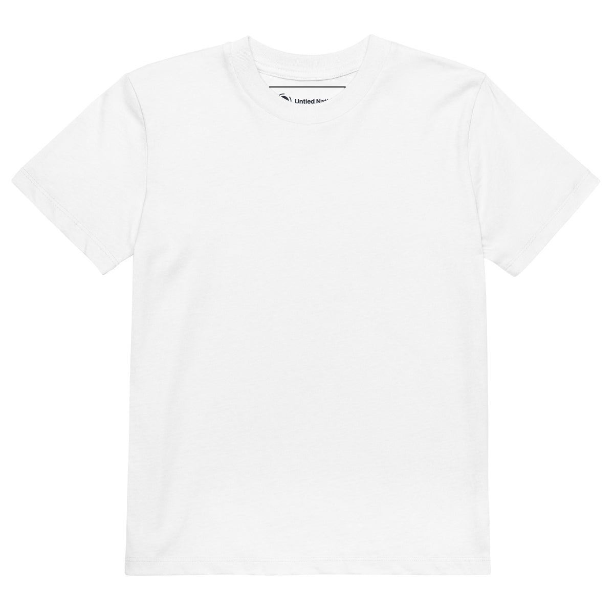i can haha and jaja kids tshirt white front