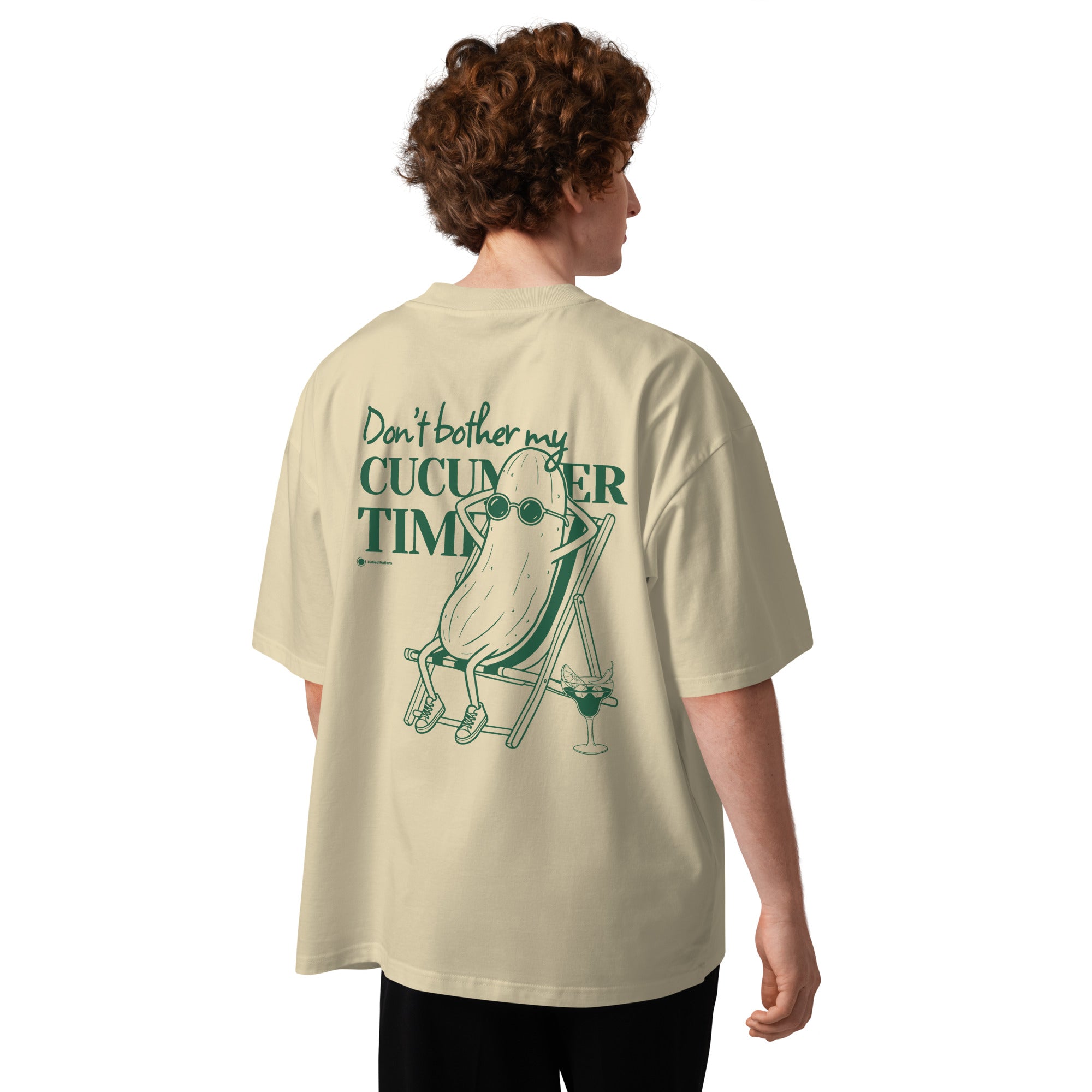 Cucumber Time - Unisex Oversized Tshirt