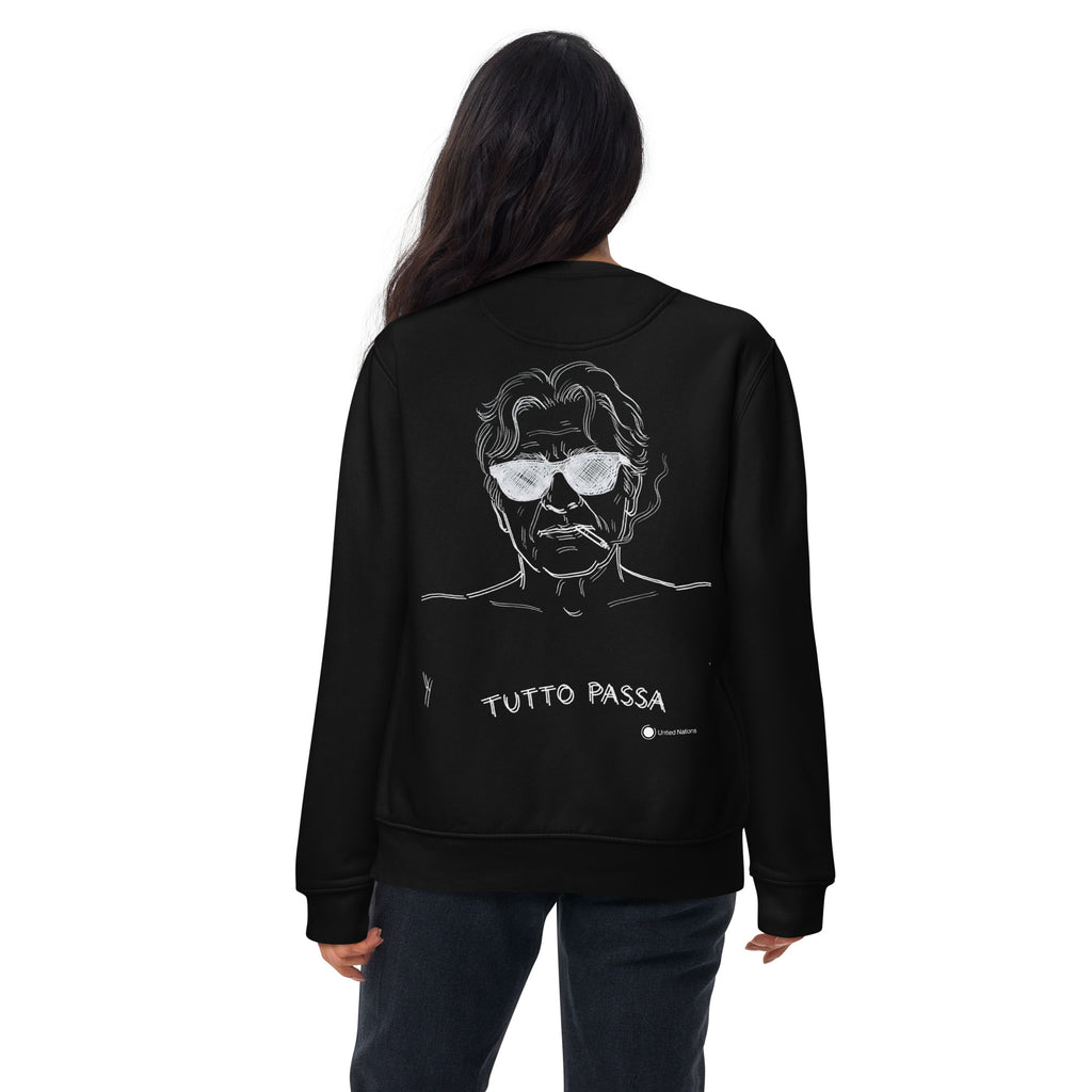 Tutto Passa Sweater black back