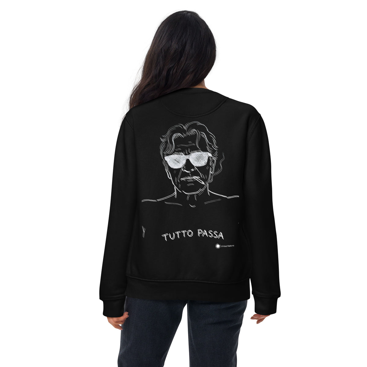Tutto Passa Sweater black back