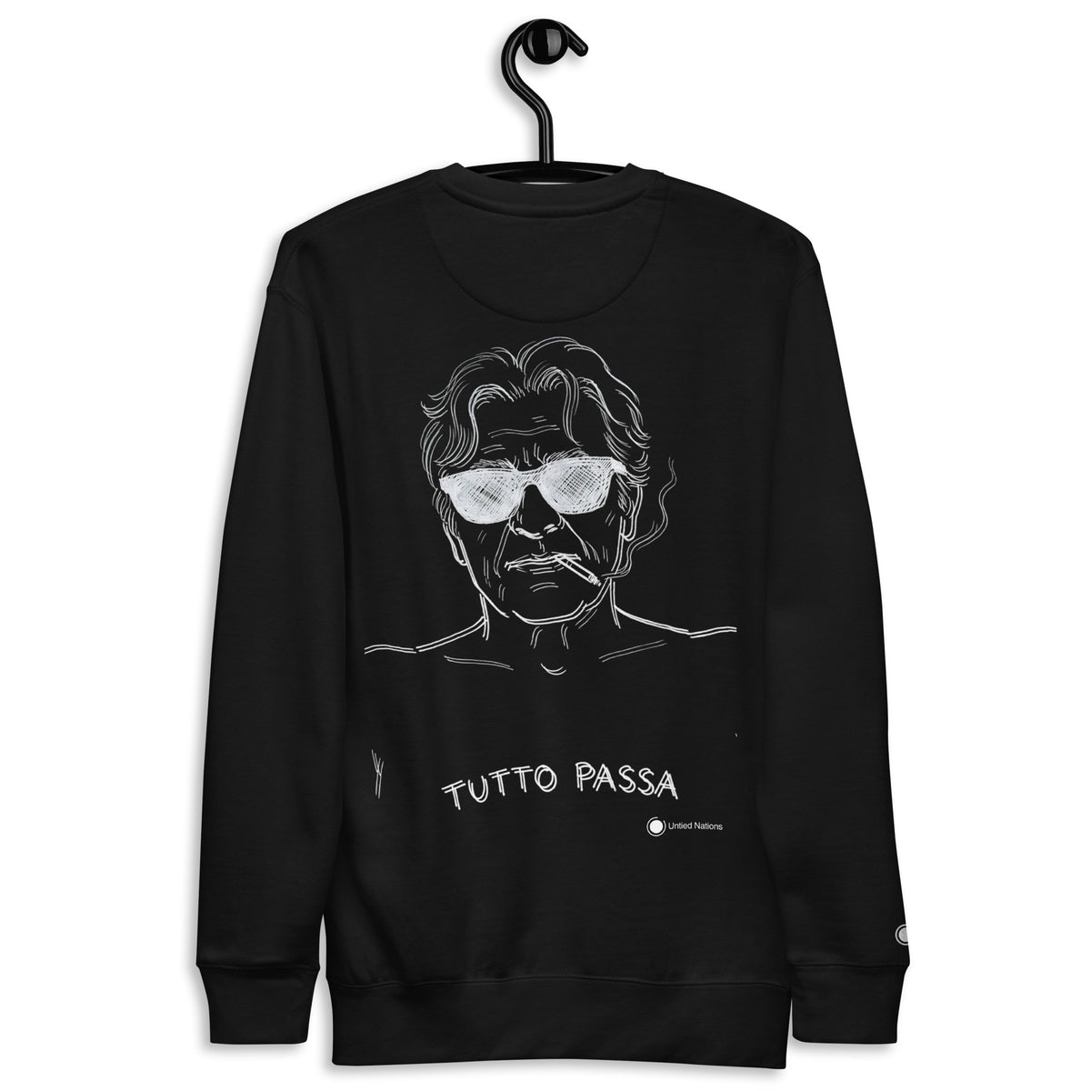 Tutto Passa Sweater black back