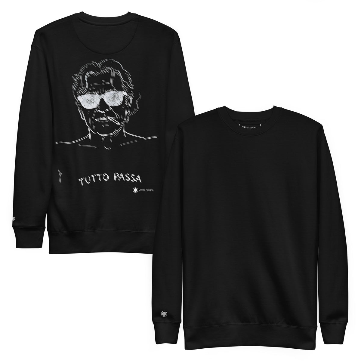 Tutto Passa Sweater black dual