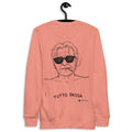 tutto passa sweater pink back