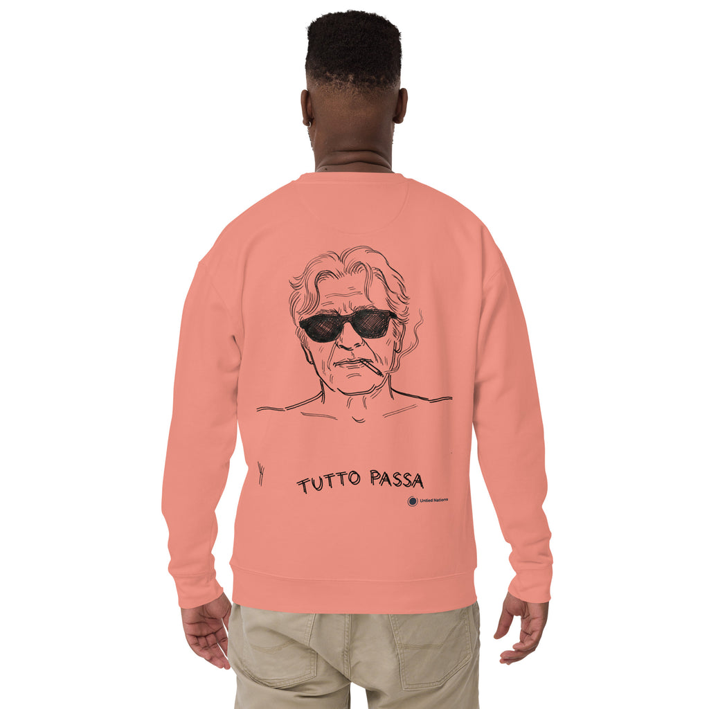 tutto passa sweater pink male