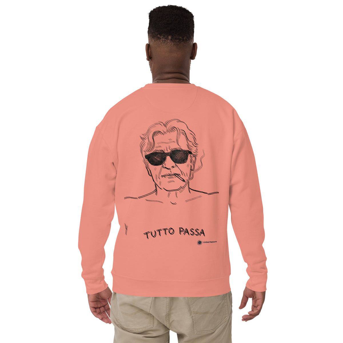 tutto passa sweater pink male