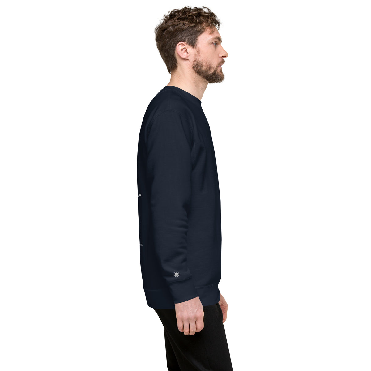 Tutto Passa Sweater navy side