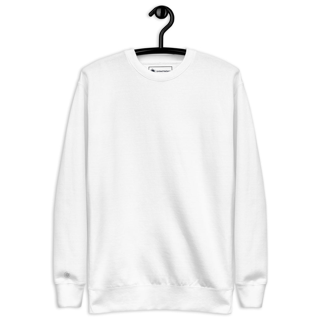 tutto passa sweater white front