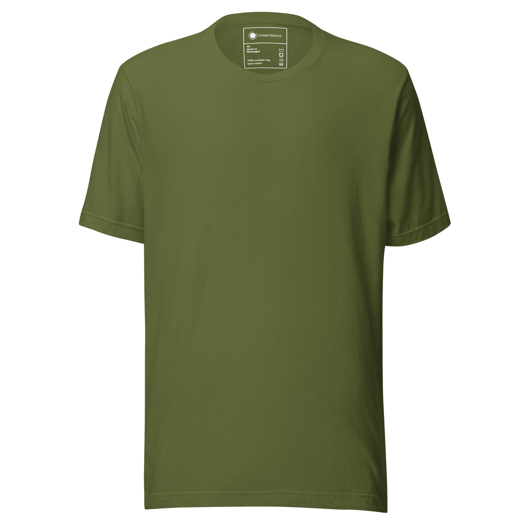 Let's not walk around the porridge tshirt green front