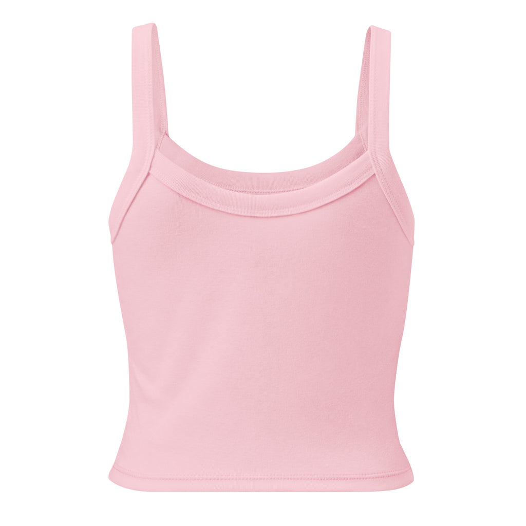 Pink tank top on a white background